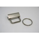 10er Pack Schl&uuml;sselbandrohlinge 25mm Silber