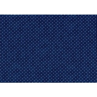 Essential Dots Blau #39 Blue Reststück 80cm