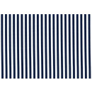 Stripe Navy 1/4 &quot;  Basic Blau Wei&szlig; Streifen  Stripes