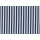 Stripe Navy 1/4 "  Basic Blau Weiß Streifen  Stripes