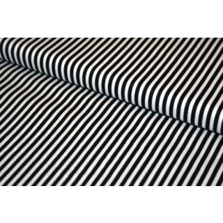Retro Basic Schwarz Weiß Streifen 3mm 1/8" Stripes