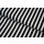 Retro Basic Schwarz Wei&szlig; Streifen 9mm Stripes