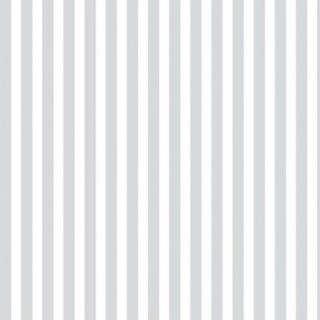 Retro Basic Grau Weiß Streifen 9mm Stripe Riley Blake Reststück 90cm