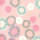 Day in Paris Zen Chic Brigitte Heitland Modern Blooming #13M Bubble Gum Soft Pale Pink Metallic