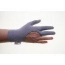 Regi´s Grip  Drei Finger Quilthandschuhe Uni Grau Quilt Handschuhe Quiltgloves L