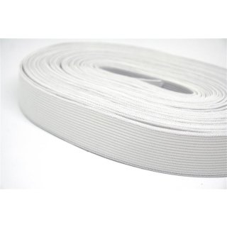 Gummiband Paket Weiß 12,5 Meter 25mm breit Weiß