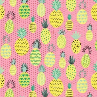 Summerlicious Ananas by Lucie Crovatto Sommer Reststück 90cm