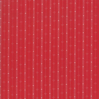 Weihnachten Country Christmas Basic Streifen Strips Rot Reststück 1,70 Meter
