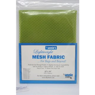 Lightweight Mesh Fabrics by Annie´s Netzstoff  Apple Green