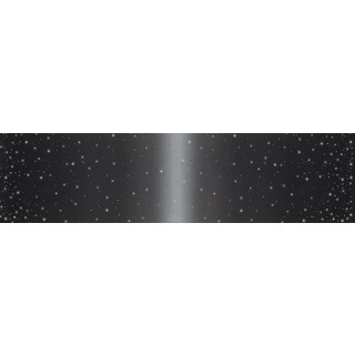 Ombre Fairy Dust  V &amp; Co. Onyx  #222M Sterne Silber Schwarz Grau