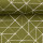 Baumwolldruckstoff Geometrische Linen Olivgrün