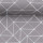 Baumwolldruckstoff Geometrische Linen Grau