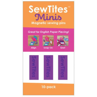 SewTites  Minis Magnetic Sewing Pins 10er Pack Lila  
