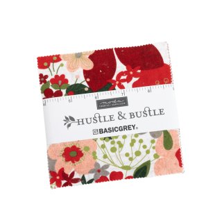 5&quot; Charm Pack Moda Hustle &amp; Bustle by BasicGrey Promo Pack