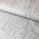 Coffee Chalk Schrift Text Taupe Reststück 70cm