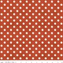 Coffee Chalk Punkte Polka Dots Red Rot