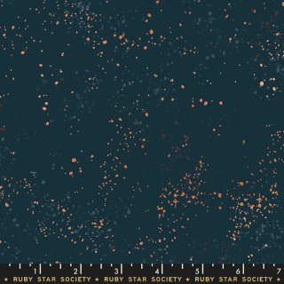 Speckled Teal Navy #55M by Rashida Coleman Hale Ruby Star Metallic