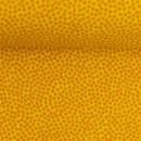 Baumwolldruckstoff Dotty Punkte Gelb 2mm Pünktchen