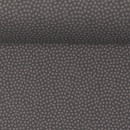 Baumwolldruckstoff Dotty Punkte  Ton in Ton Grau  2mm Pünktchen
