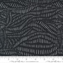 Words To Live By Scattered Lines Doodle Abstract  Basic  #11 by  Gingiber Schwarz Black Ink