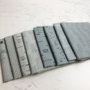 Even More Paper FQ Paket Bundle 8 Stoffe Fat Quarter Modern Background Zen Chic Grau