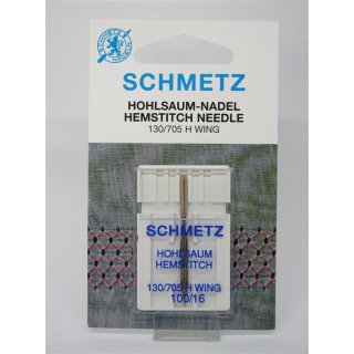 Schmetz Hohlsaumnadel Schwertnadel 130-705H WING Stärke 120/19 