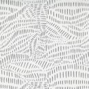 Words To Live By Scattered Lines Doodle Abstract Basic Cloud Fog #22 by Gingiber Weiß