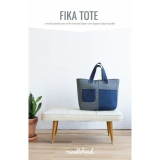 Fika Tote  Anleitung Schnittmuster by Noodlehead Multi Pocket Tote