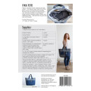 Fika Tote  Anleitung Schnittmuster by Noodlehead Multi Pocket Tote