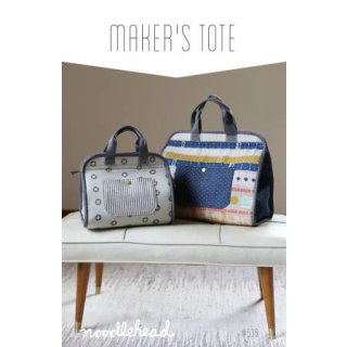 Marker´s Tote  Anleitung Schnittmuster by Noodlehead 