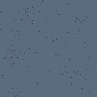 Cotton + Steel Basics Freckles Sea Star  Blau #15 Sterne Stars