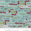 Snowkissed by Sweetwater Splash Aqua Christmas Collection #14 MintTürkis Jingle Christmas Text