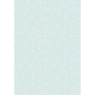 Bella Bunny & Bear Pale Blue Check Grid  by Lewis & Irene