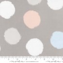 D Is For Dream Large Polka Dot Dots Dark Grey by Paper + Cloth