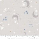 D Is For Dream Stardust Baby Night Stars Moon Grey by Paper + Cloth