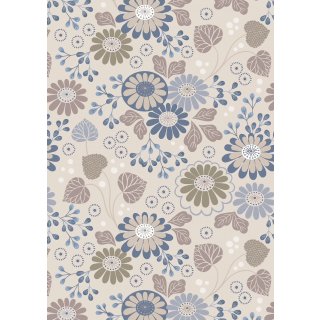 Shinrin Yoku Floral on Natural  by Lewis & Irene