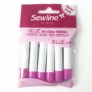 Sewline Fabric Glue Sticks Bonus Pack Pen Refills FAB50063 Blue