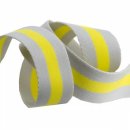 Tula Pink Webbing Gurtband Grey/Yellow 2 Yard x 1,5 inch...
