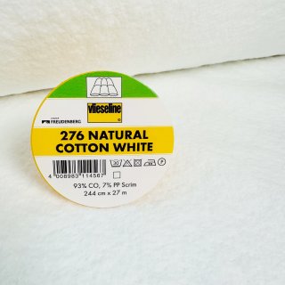 276 Natural Cotton White Volumenvlies Freudenberg