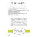 QCR Curvit Ruler für Longarm Quilting  - Sew Kind of Wonderful
