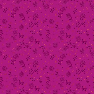 Backyard Dandelion Berry by Sarah Watts Ruby Star Society Teal  Dot Blooms Pink
