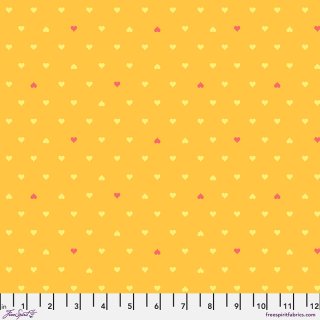 Tula Pink Besties - Unconditional Love - Buttercup PWTP221
