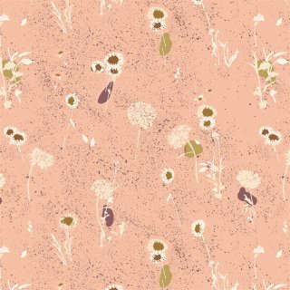 Summer Folk - Painted Meadow - Rosa Bloom by Cotton + Steel