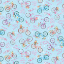 Enjoy The Ride Springtime Bicycles Light Blue