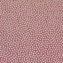 Baumwolldruckstoff Dotty Punkte Rosa Weiß 2mm Pünktchen