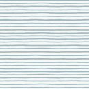 Rifle Paper Co. Bon Voyage Festive Stripe Streifen Blau Blue Hellblau Reststück 60cm