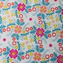 Pivot Natural Canvas 100% Baumwolle Wildflower 30s and Retro Floral Funky - Ruby Star