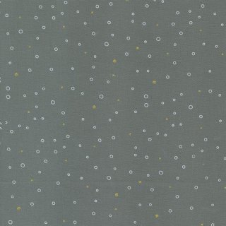 Shimmer by Zen Chic - Smoke Metallic - Snowing Dots