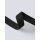 Webbing Gurtband  - Mind the Maker - 25mm  - Black 100% Baumwolle - Schwarz